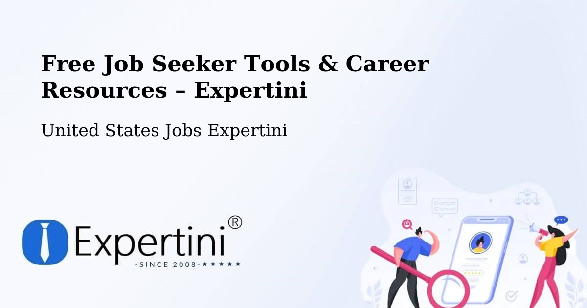 Free Job Seeker Tools & Career Resources – Wrightstown - Wrightstown, United States Jobs Expertini